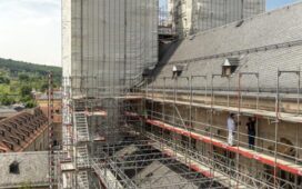 6,7 Millionen für Sanierung der Fassaden der ehemaligen Abteikirche St. Michael