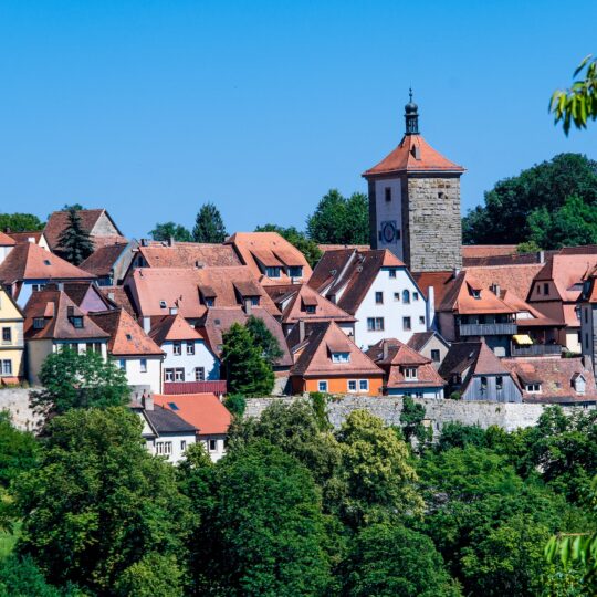 Historische Städte im Romantischen Franken
