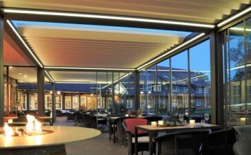 Großzügige Terrassenüberdachungen bringen mehr Gastronomiefläche