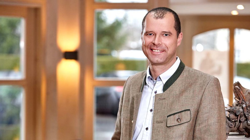 Frank Erhard, Direktor im Hotel Zugspitze (Foto: Marc Gilsdorf)