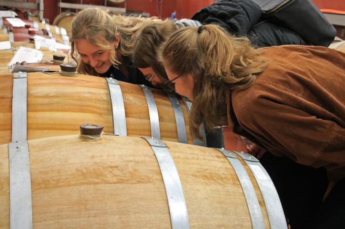 Wein-Schnuppern in der LWG