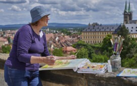 Einladung zur Ausstellung der »Oberfränkischen Malertage«