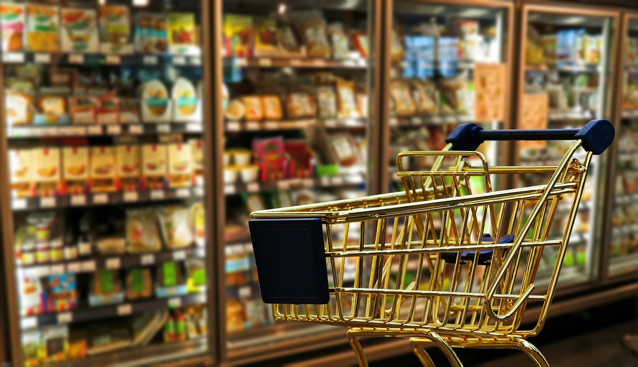 Supermarkt shopping