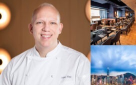 Bildcollage Peter Find und sein Restaurant HEIMAT by PETER FIND in Hongkong