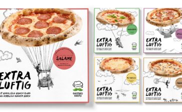 Gustavo Gusto: Premium-Tiefkühlpizzen nun auch im kleineren Format