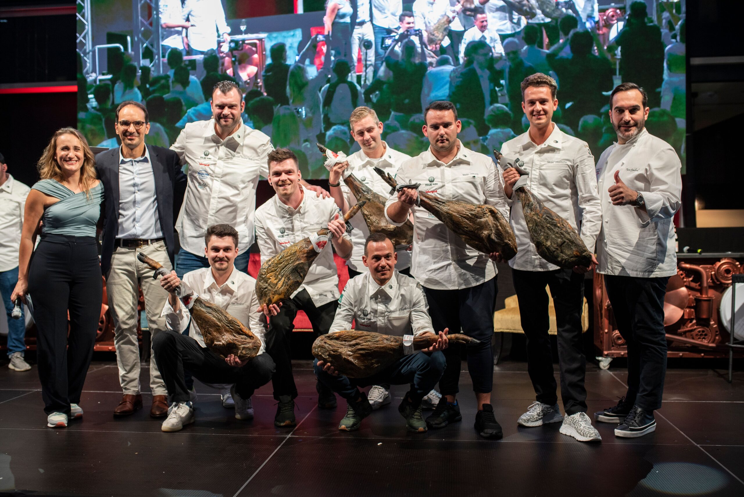 Chefkoch Marvin Böhm ist Koch des Jahres 2022 Werbekampagne "Jamones Ibéricos aus Spanien, Botschafter Europas in der Welt"