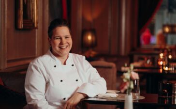 Lena König neue Küchenchefin im Charlotte & Fritz im Regent Berlin. © Florian Kroll