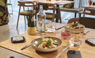 Das Restaurant «Das Morgen» steht Mitarbeitenden der HVLL als auch Hotelgästen, der lokalen Gemeinschaft von Vitznau und darüber hinaus offen.