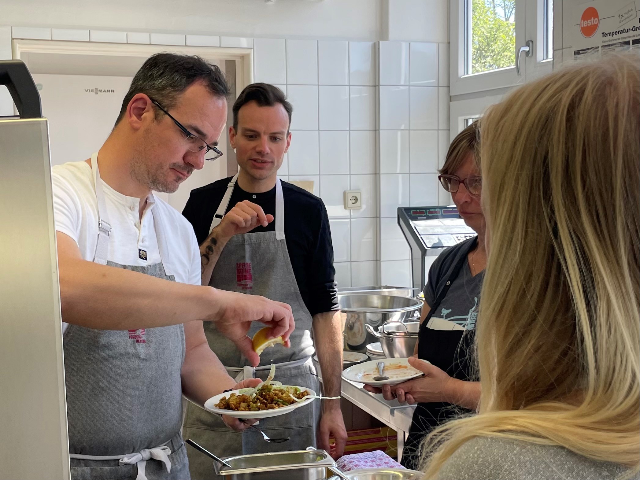 Küche der Sylter Berufsschule