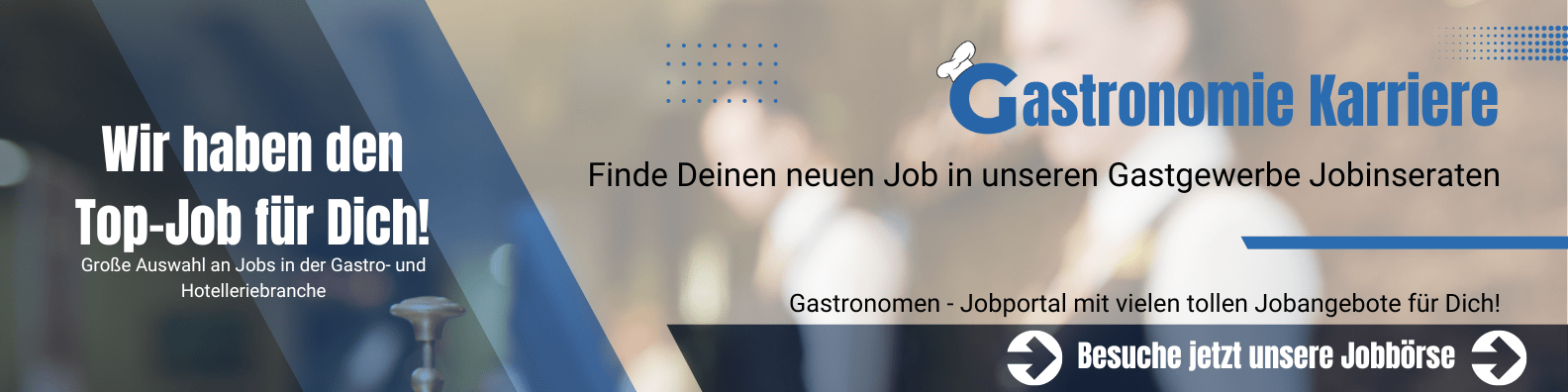 Jobangebote finden im Gastgewerbe