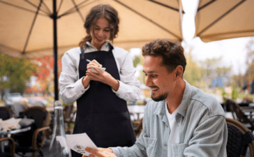 Restaurantbesucher