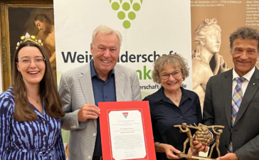 Verleihung Weinkulturpreis an Dr. Gabriele Brendel