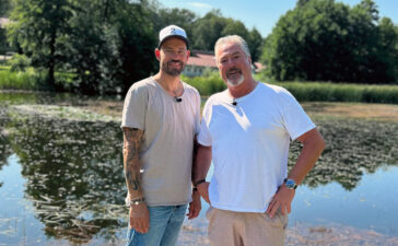 Die Kochprofis Andi Schweiger (li.) und Frank Oehler