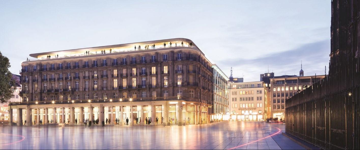 Das zukünftige Althoff Dom Hotel Köln