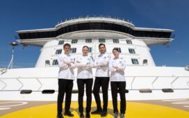 Köchenationalmannschft an Bord der Mein Schiff 3