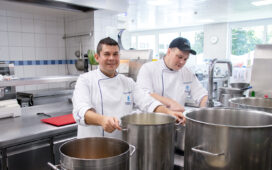 Küchenteam des Gesundheitsresort Königsberg