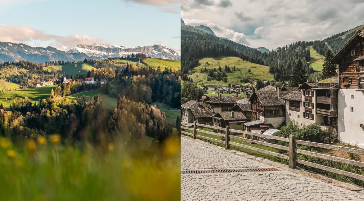 UN Tourism zeichnet Romoos und Splügen als «Beste Tourismusdörfer» aus. Copyright: Schweiz Tourismus