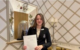 Victoria Block überzeugt beim Ronnefeldt TeaMaster Silver mit beeindruckendem Ergebnis. Copyright: Hotel Vier Jahreszeiten Kempinski München