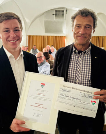 Weinbruderschaft vergibt Meisterpreis