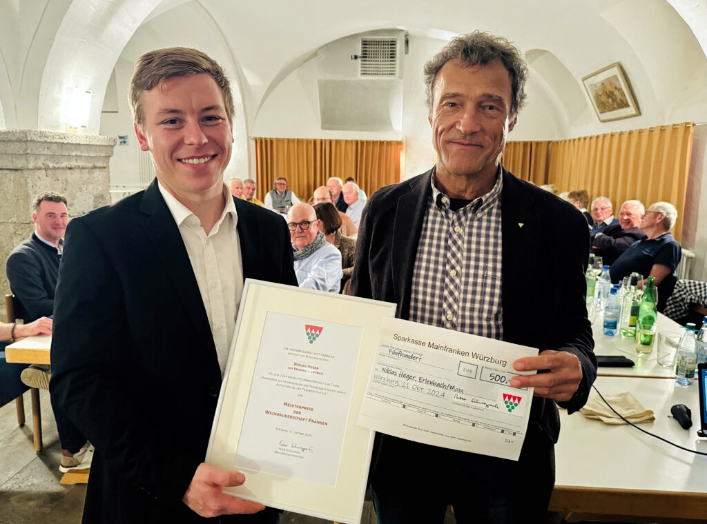 Weinbruderschaft vergibt Meisterpreis