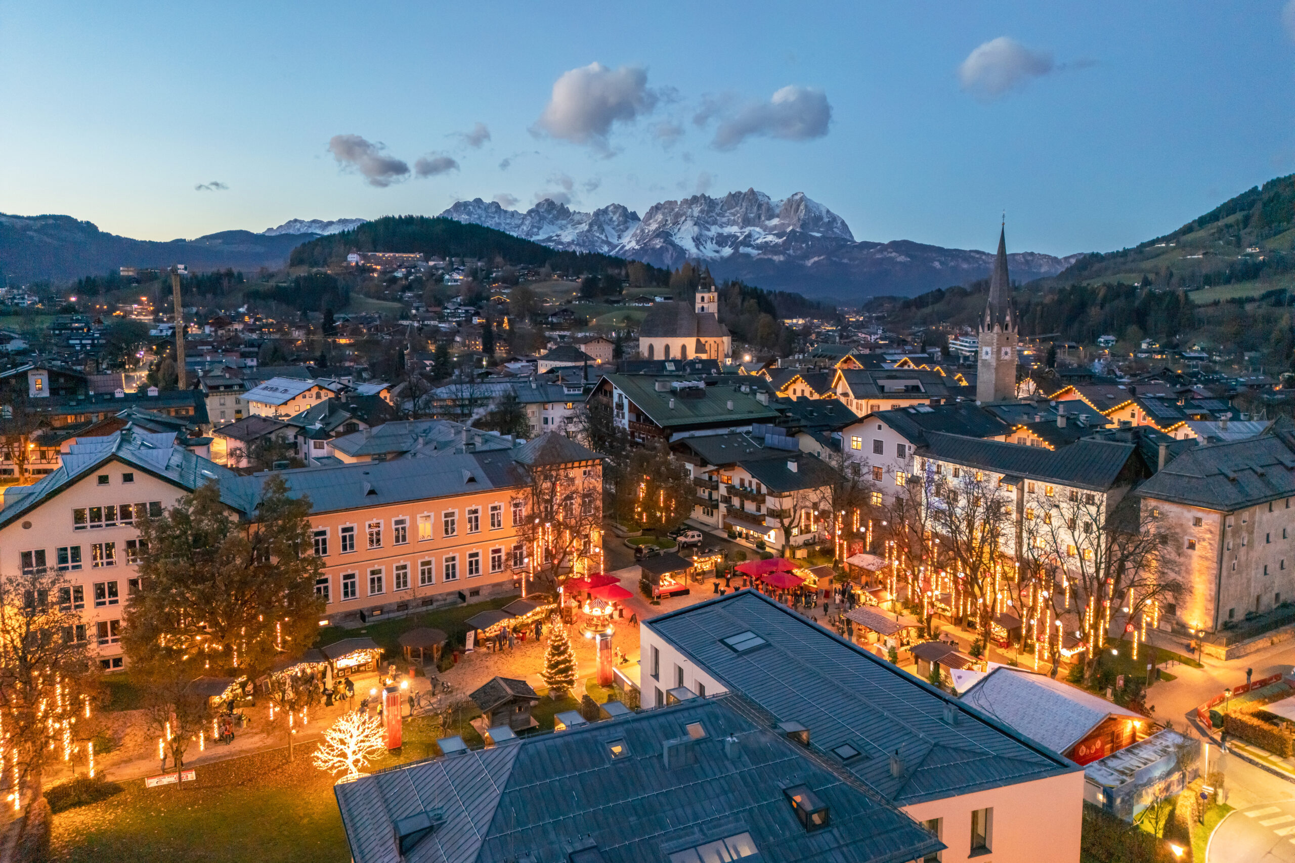 Zum Start in die diesjährige Wintersaison präsentiert Kitzbühel Tourismus die Neuigkeiten aus der Gamsstadt. Bildrechte und Fotograf: Bildrechte: Kitzbühel Tourismus