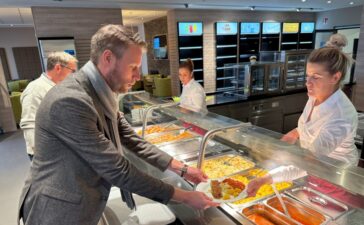 Die Cafeteria im Bürgerspital