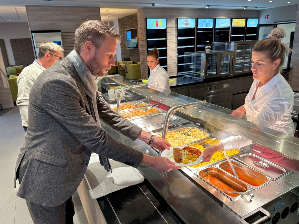 Die Cafeteria im Bürgerspital