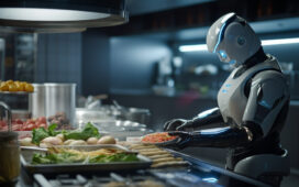KI-Roboter die Zukunft der Systemgastronomie