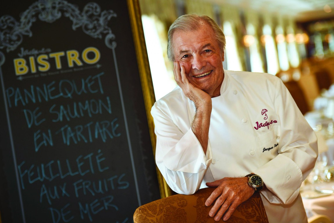 Küchenchef Jacques Pépin