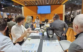 Wine Paris 2025 Gemeinschaftsstand deutscher Aussteller, finanziert durch das BMEL