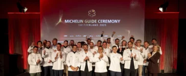Restaurantauswahl des Guide MICHELIN Schweiz 2025