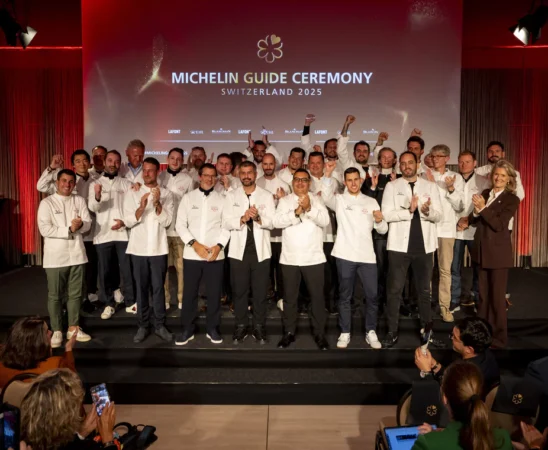 Restaurantauswahl des Guide MICHELIN Schweiz 2025