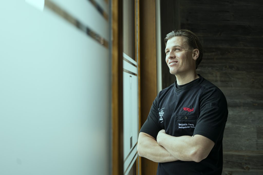 Benjamin Parth vom Gourmetrestaurant Stüva