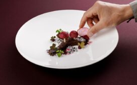 Kreationen im Gourmetrestaurant Aubergine