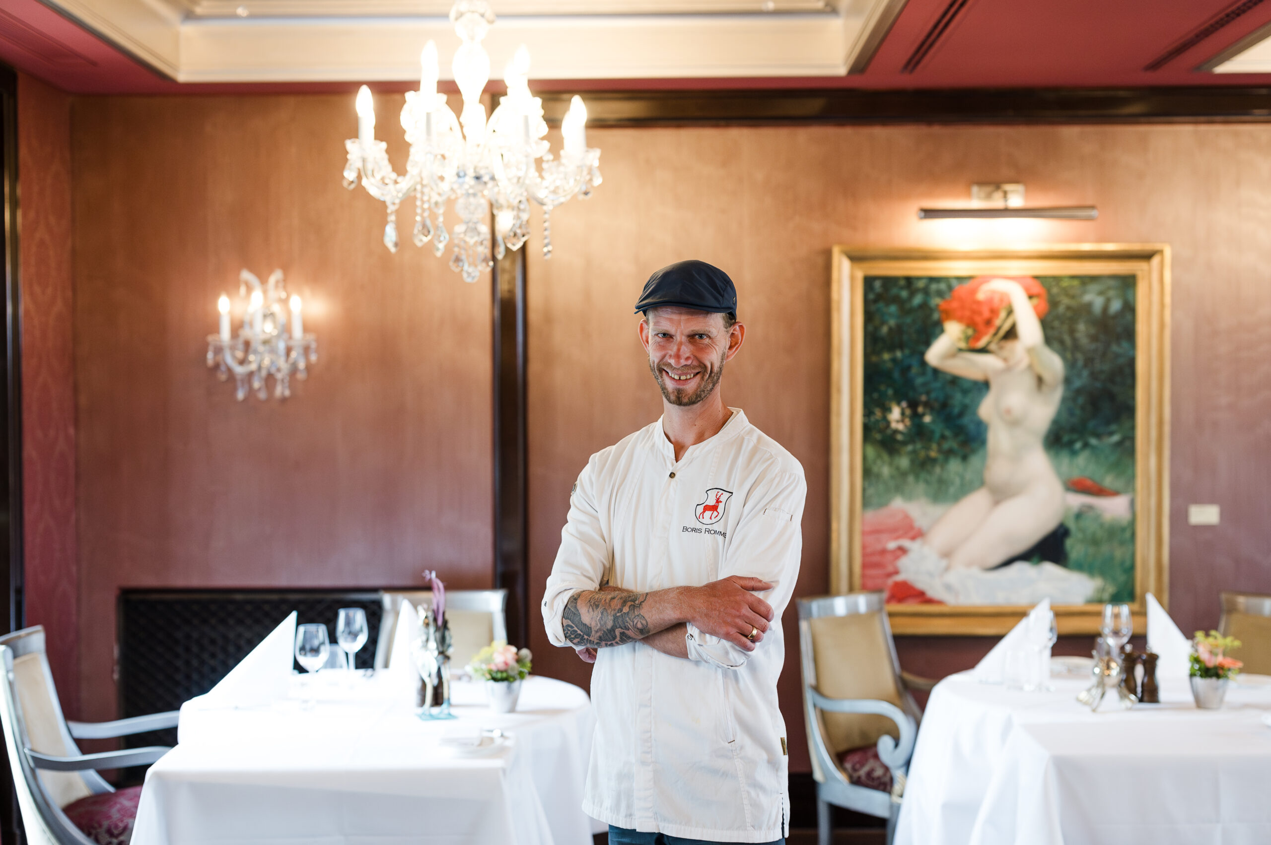 Schlosshotel Friedrichsruhe: Kunstvolle Geschichten auf dem Teller: 10 Jahre mit Boris Rommel ©Schlosshotel Friedrichsruhe