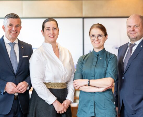 Cornelia Fischer im Restaurant Überfahrt