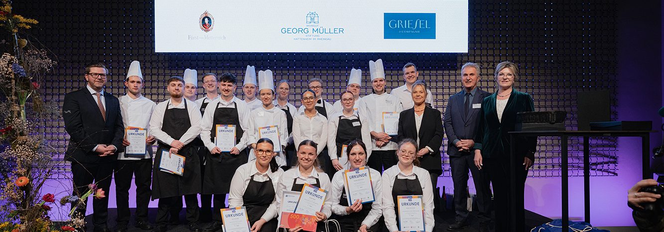 Siegerehrung 42. Hessenmeisterschaften in den gastgewerblichen Ausbildungsberufen