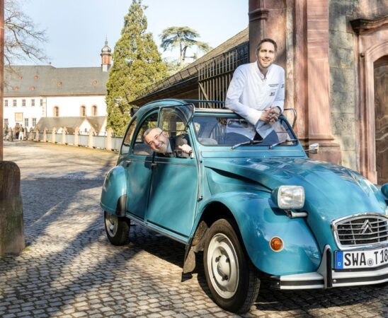 Ente im Kloster Eberbach