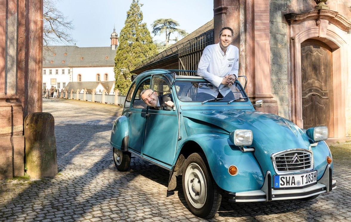 Ente im Kloster Eberbach