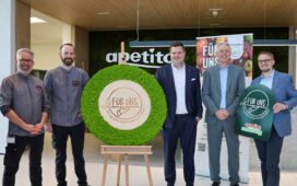 Verleihung des Nachhaltigkeitssiegels im EAT