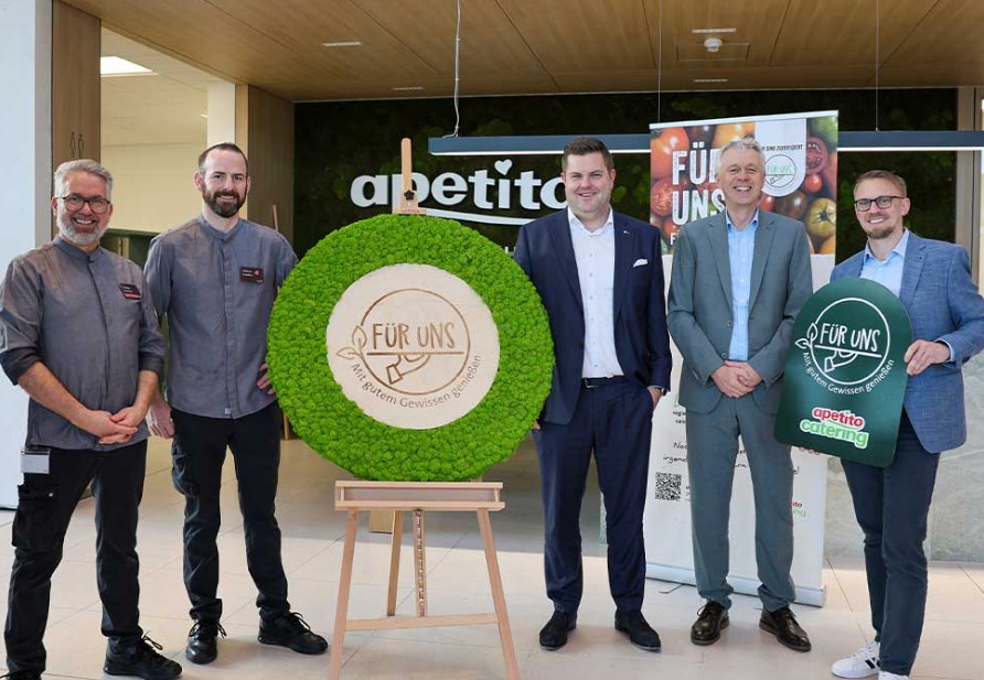 Verleihung des Nachhaltigkeitssiegels im EAT