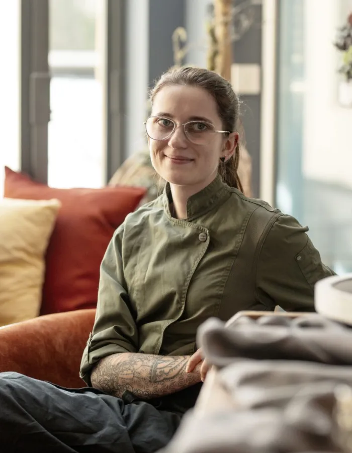 Sous Chefin: Felicitas Scholz-Hoppe.