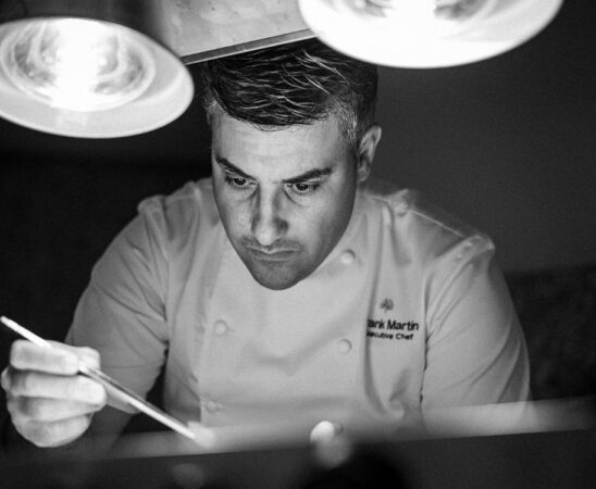 Küchenchef Frank Martin