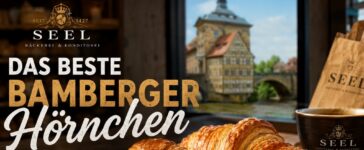 Frisch gebackene Bamberger Hörnchen der Bäckerei Seel in Bamberg