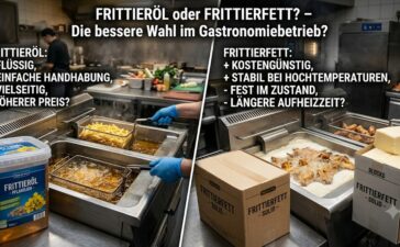 Frittieröl oder Frittierfett