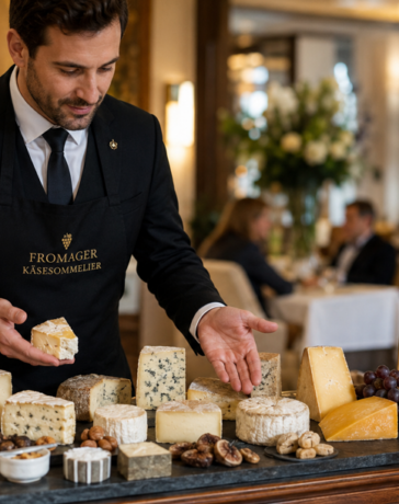 Fromager ausgebildete Käsesommelier