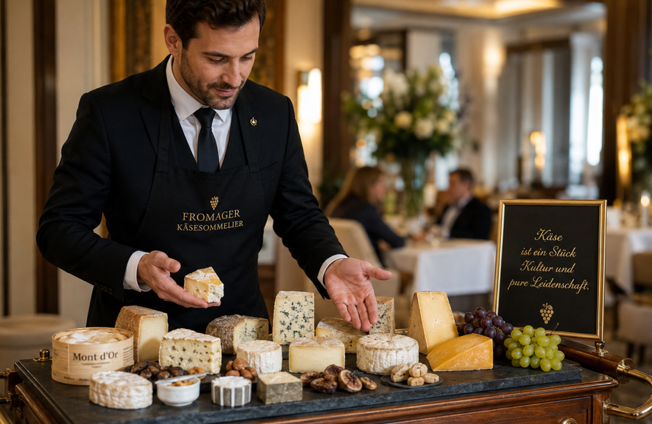 Fromager ausgebildete Käsesommelier