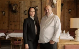 General Managerin Eva Herrmann und Küchenleiter Frédéric Kempf