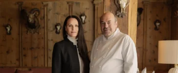 General Managerin Eva Herrmann und Küchenleiter Frédéric Kempf